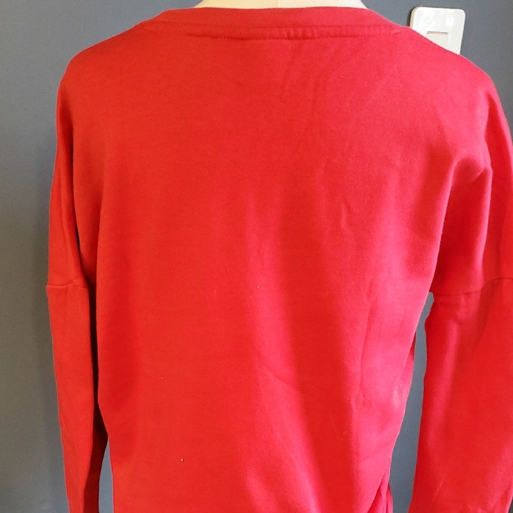 Disney Red Sweatshirt - Picture 4 of 12